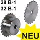 Řetězová kola 28 B-1 a 32 B-1